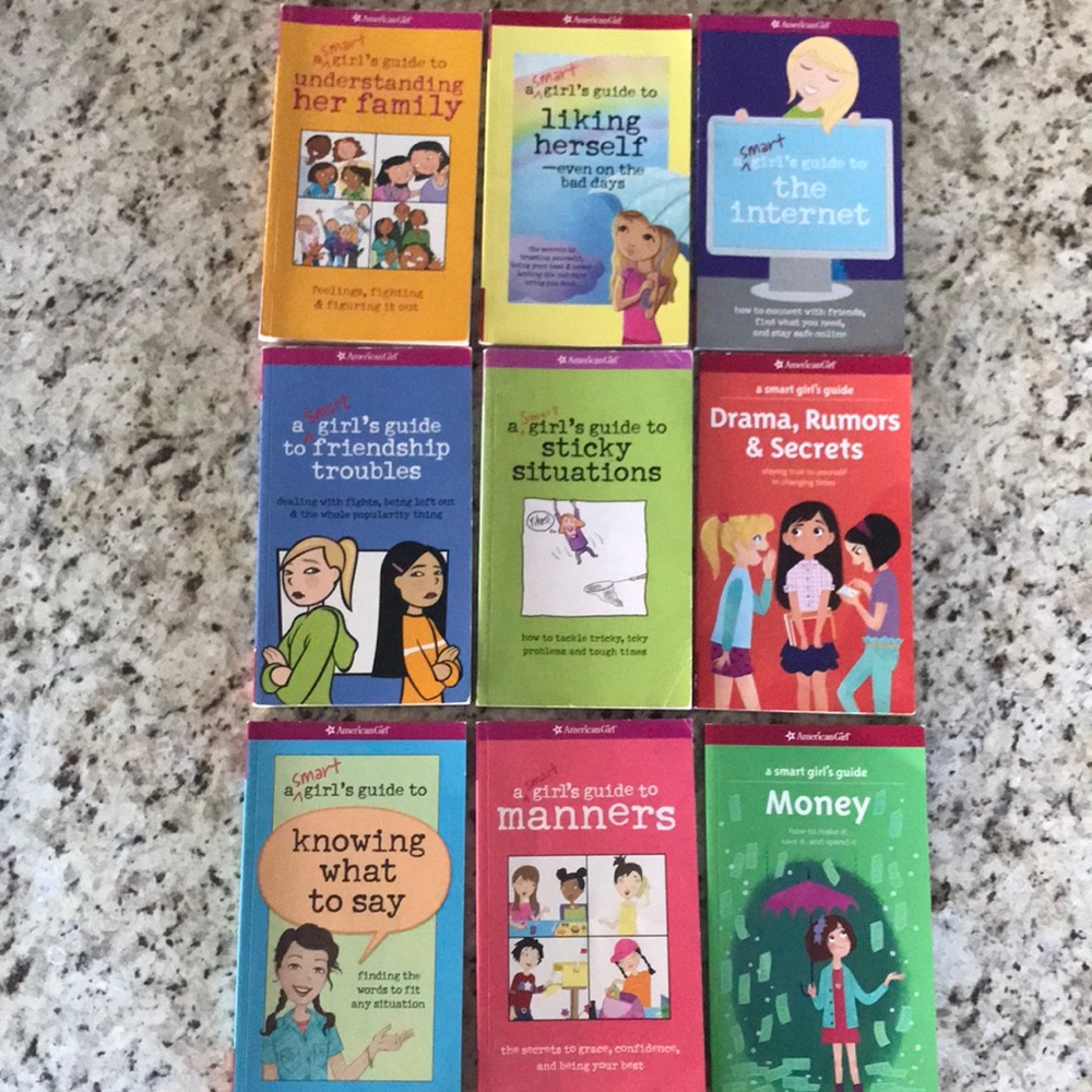 Lot of 9 American Girl Books